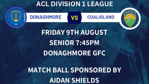 Div1 Coalisland Match Ball Sponsored by Aidan Shields