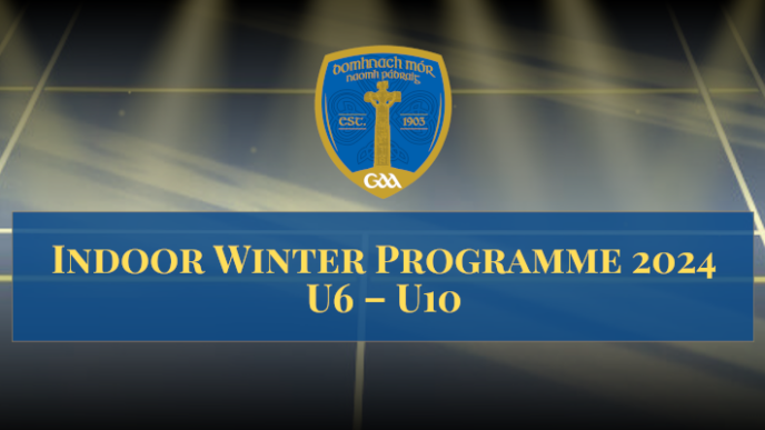 Indoor Hall Winter Programme – U6 – U10